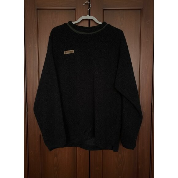 Columbia Unisex Deep Pile Fleece Pullover Sweater - Picture 1 of 3